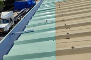 Thi công lắp đặt máng xối kho xưởng tại Biên Hòa Đồng Nai