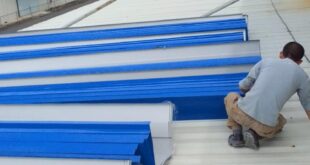 Thi công lắp đặt máng xối kho xưởng tại Đức hòa Long An